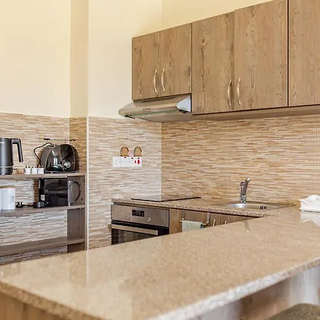Apartment Danaos Seaside 104 With Pool In Tourist Area Paphos